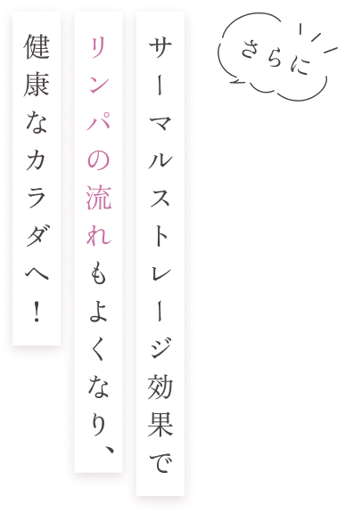 さらに痩せるだけでなく下半身の健康にも効果的です